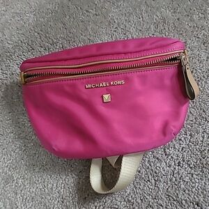 Michael Kors Fuchsia Backpack